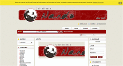 Desktop Screenshot of coltellerianando.com